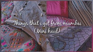 Things that I got from mumbai 🛍| mini haul | (❁´◡`❁)| ICHHA KHIRID 💗|