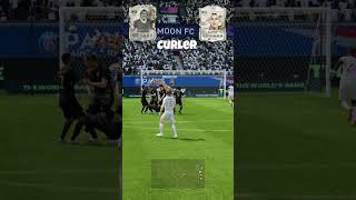 Dalglish Vs Roberto Carlos Free Kick Challenge #fc24 #eafc24 #shorts #shortsviral #trending