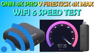 📶 Amazon Fire TV Stick 4k Max (2nd Gen) v Onn 4k Pro Wifi 6 Speed Test 📶