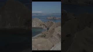 pulau padar view drone #travel #freestockvideos #freestockshotindonesia