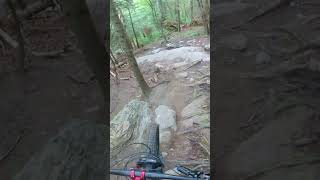 STEEP AND GNARLY! #downhillmtb #boltonvalley