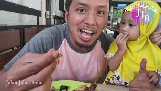 Kuliner enak, Makan bebek di Bebek Goreng H Slamet Bogor | Jalan jalan Bobo