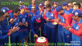 Shahid Afridi Birthday Celebrations