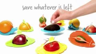 "Savel" Kitchen Tool. Food Saver by Dreamfarm. Reusable Foodsaver Saves Whatever Is Left. DFSA6711