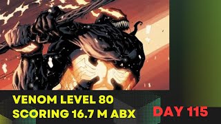 Venom Level 80 ABX. Day 115 inv f2p (Marvel Future Fight)