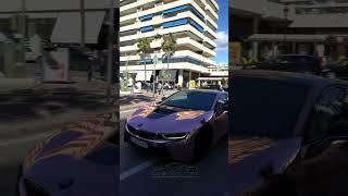 Supercars Puerto Banus, Bmw i8, Marbella Spain #bmw