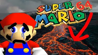 Super Mario 64 but you CAN'T touch RED