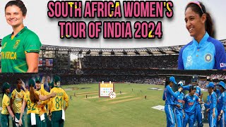 South Africa Women's tour of India 2024 full schedule ||Cricket World