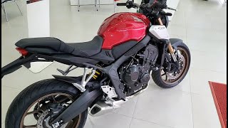 CB 650 R 2021- Vermelho Perolizado