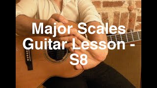 Major Scales Guitar Lesson Step 8