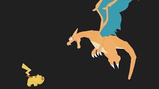 (dc2/pokemon) pikachu vs charizard (two ending)