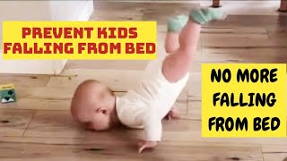 Prevent kids and babies falling from bed | Bed side protector review