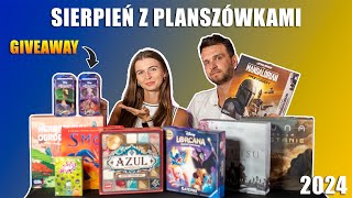 ODCINEK 19: Podsumowanie miesiąca - Sierpień 2024 | Giveaway