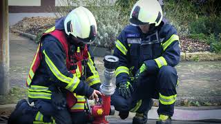 Großübung von Feuerwehr, Rettungdienst und THW in der St.-Sixti-Kirche in Northeim