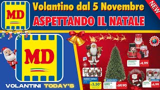 Volantino MD dal 5 novembre 2024 🎄 SPECIALE ASPETTANDO IL NATALE 🎁🟩⬜️🟥 #anteprima