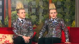 Jedward on Ireland AM 23\02\2012