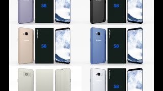 Samsung Galaxy S8 3D Model Pack