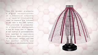 Crinoline (1860, 32 hoops) - a 3D reconstruction