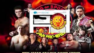 Buying NJPW Fallout Down Under VIP + Meet and Greet Package Reaction