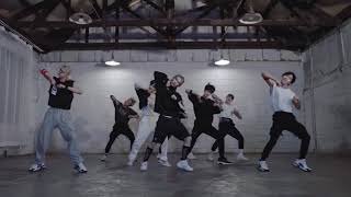 BACK DOOR STRAY KIDS DANCE PRACTICE MIRROR SLOW VERSION 0.5X