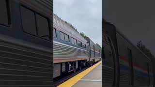 65MPH Amtrak 89 Flies past Lorton, VA