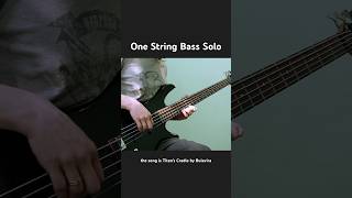 One String Bass Solo