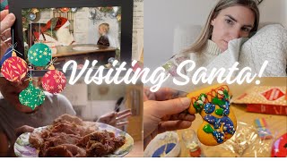 VISITING SANTA! | VLOGMAS DAY 10