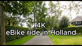 [4K] eBike Ride in Holland | Amersfoort, Netherlands | Virtual tour