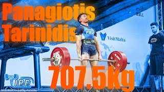 Panagiotis Tarinidis 707.5kg | World Championship 2024