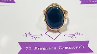 Natural Sulimani Hakik With Ring and certificate #7829237272 #ring #sulimani #72premiumgemstones