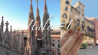 前進義大利！丨米蘭大教堂丨維羅納Verona 丨威尼斯丨Travel with Gina #01 Italy丨ginanail