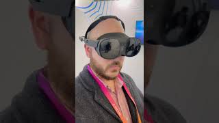 Using MR passthrough to record myself using the new HTC Vive XR Elitr headset