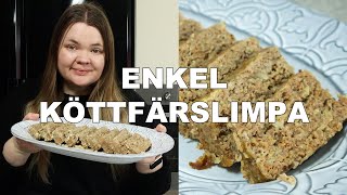 Vardagsmat: Köttfärslimpa