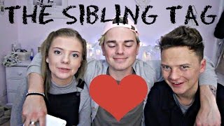 THE SIBLING TAG | ft. CONOR MAYNARD & MY SISTER