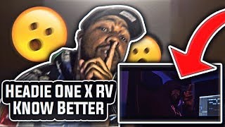 BEASTMODE!! Reacting to Headie One X RV - Know Better | Link Up TV 💔😈