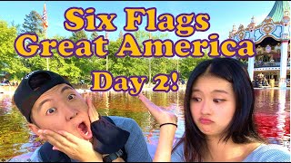 Six Flags Great America VLOG part 2