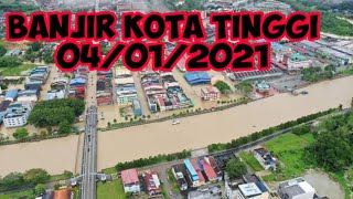 TERKINI : Keadaan Banjir di Bandar Kota Tinggi 04/01/2021