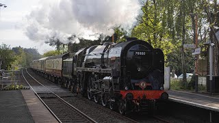 Britannia’s First Mainline Charter Since Overhaul! - The Severn Valley Enterprise!