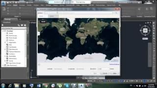 How to Open Google Earth in Autocad Civil 3d 2015 in Urdu