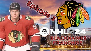 NHL 24 Blackhawks Franchise Episode 3