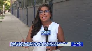 Special Needs Teacher Says It's Unsafe to Reopen Schools in September