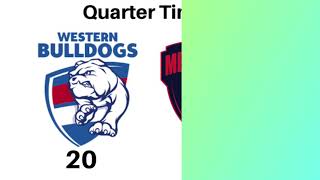 My Grand Final Predictions (Melbourne v Western Bulldogs)