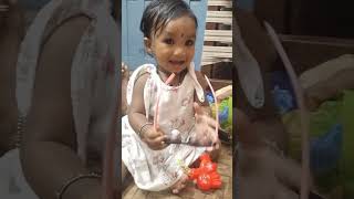 అంతర్వేది తీర్థంలో అంట 😂😂బాగుందా  #babygirl #prettygirl #baby #cute #cutebaby #kidsdance