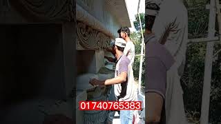 building gate design video - tali design - round pillar design - square column design - building