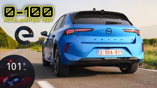 2024 Opel Astra e (156hp) | 0-100 Acceleration TEST! by Car Spotter Belgium