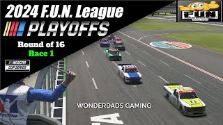 2024 FUN League NASCAR Playoffs Round of 16 Atlanta