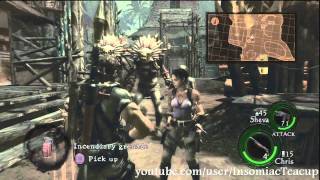 RESIDENT EVIL 5: Chapter 3-1 'Marshlands' (Normal) [Pt.4]