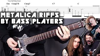 Metallica Riffs Written By Bass Players (Cliff, Jason, Rob) | + Tabs