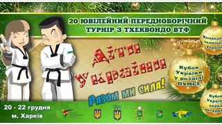 Всеукраїнський турнір з тхеквондо ВТФ “Діти України”. День 2. Даянг: 2, 4