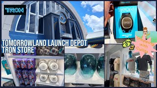 Disney Tron Tomorrowland Launch Depot Store | The Magic Kingdom | Approved Solo Visit